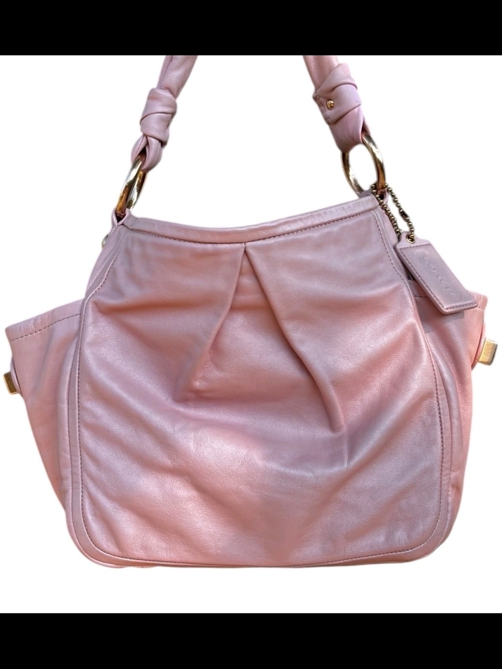 Coach PARK RARE NWOTS 2009 Pink W/Rosegold Hardware - Picture 9 of 12